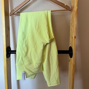 Neon Yellow Leggings